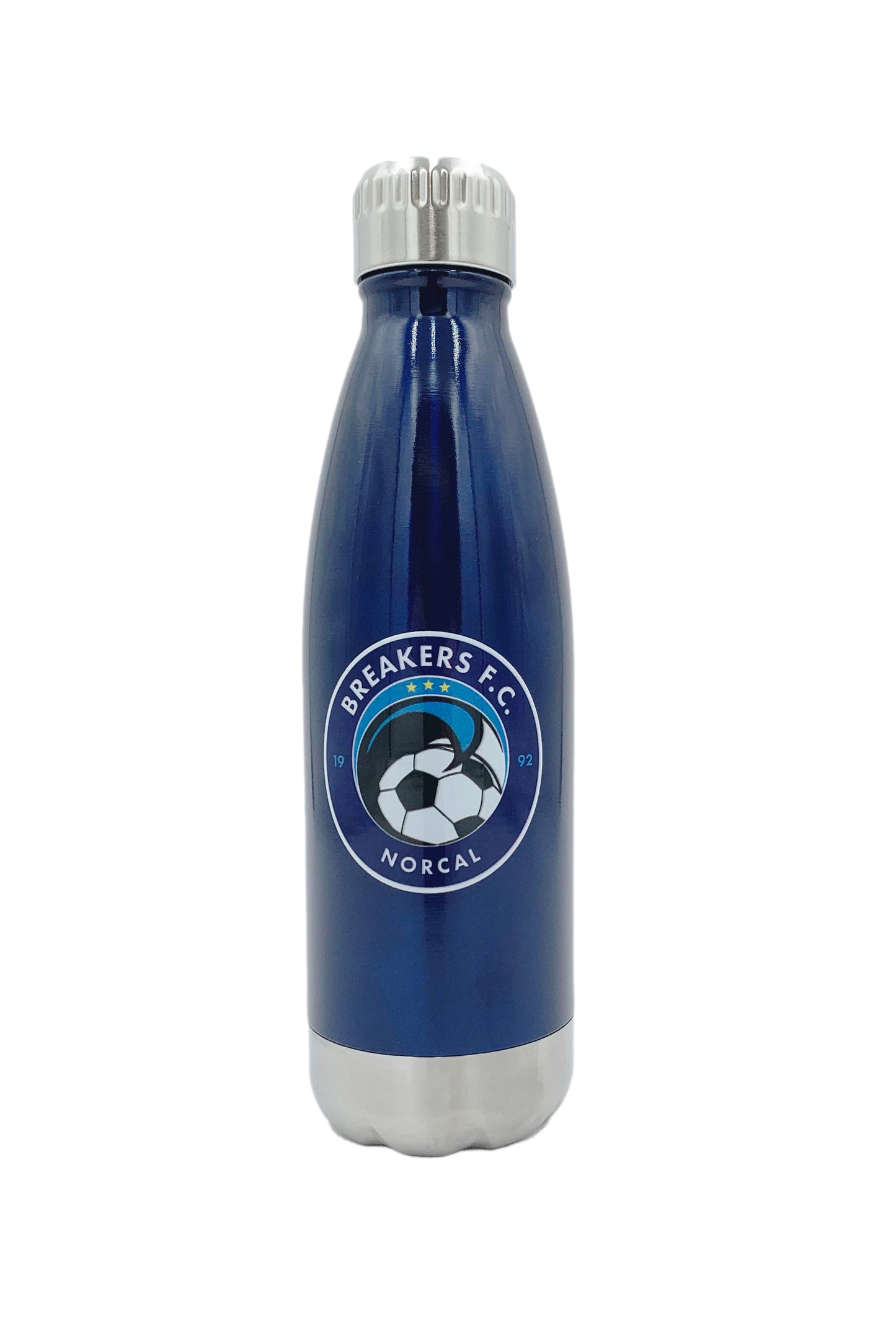 Blue Breakers FC Water Bottle 17oz
